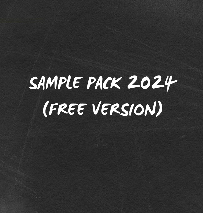 Sample Pack 2024 (FREE VERSION 20 SAMPLES)